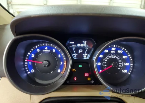 2013 Hyundai Elantra Gls z USA, uszkodzony, nr VIN 5NPDH4AE0DH191391